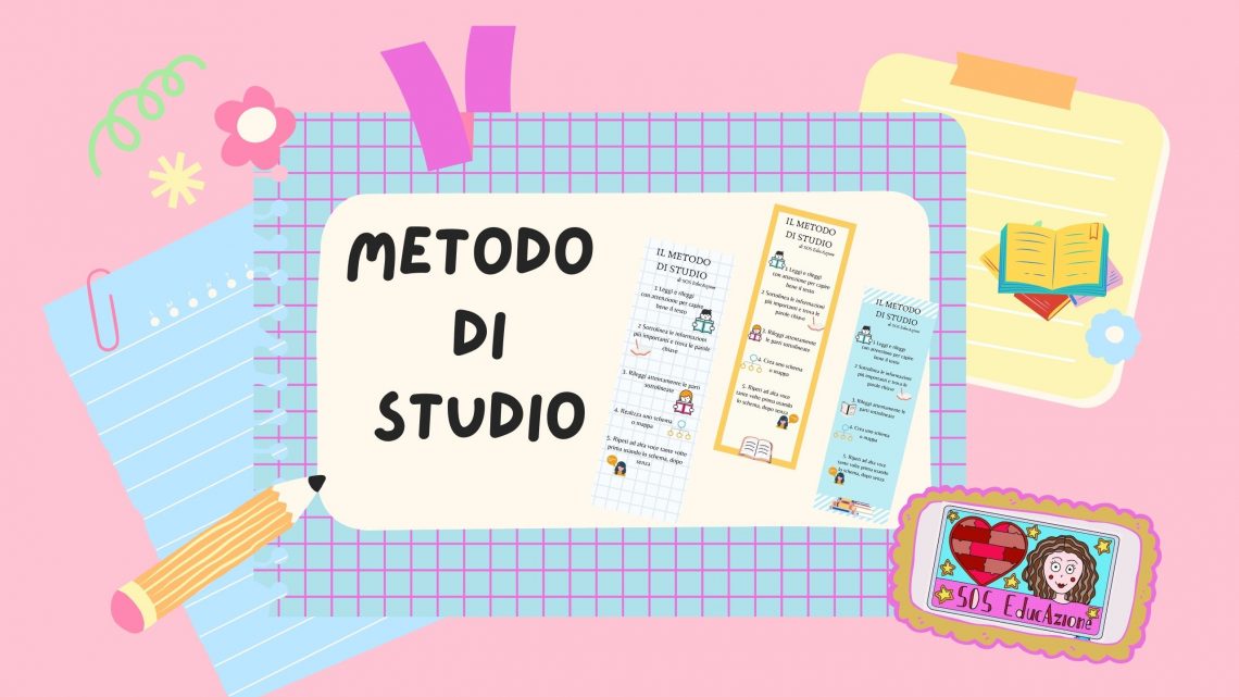 Segnalibro Metodo Di Studio